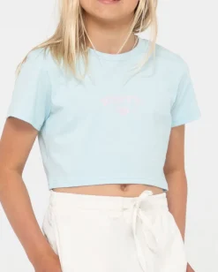 Rusty Thriving Short Sleeve Baby Tee Girls | Kids Tops