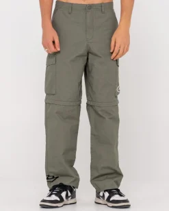 Rusty Transformer Ripstop Zip Off Cargo Pant | Mens Pants