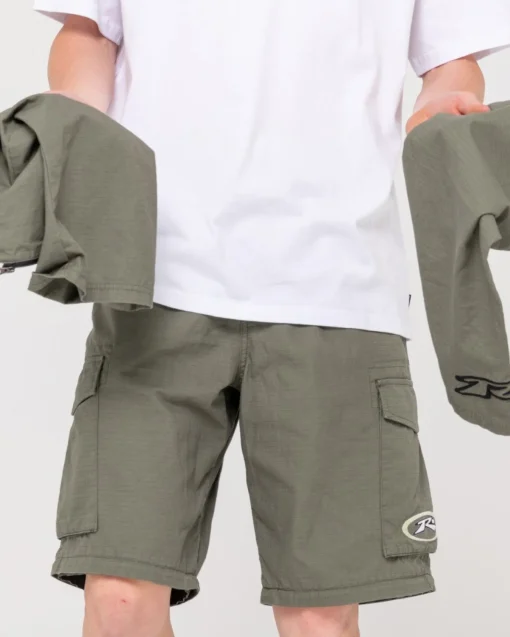 Rusty Transformer Ripstop Zip Off Cargo Pant | Mens Pants