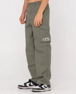 Rusty Transformer Ripstop Zip Off Cargo Pant | Mens Pants