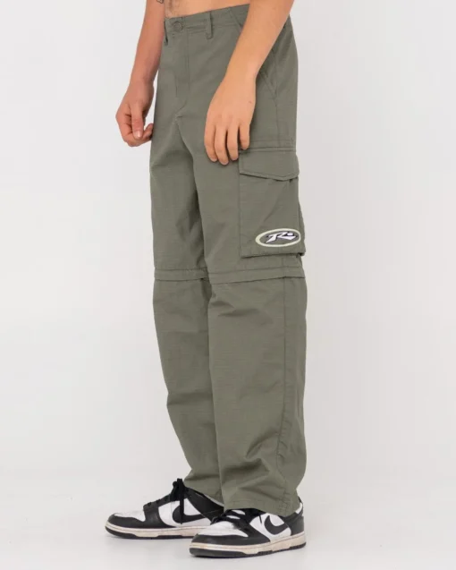 Rusty Transformer Ripstop Zip Off Cargo Pant | Mens Pants