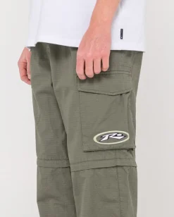 Rusty Transformer Ripstop Zip Off Cargo Pant | Mens Pants