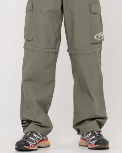 Rusty Transformer Ripstop Zip Off Cargo Pant | Mens Pants