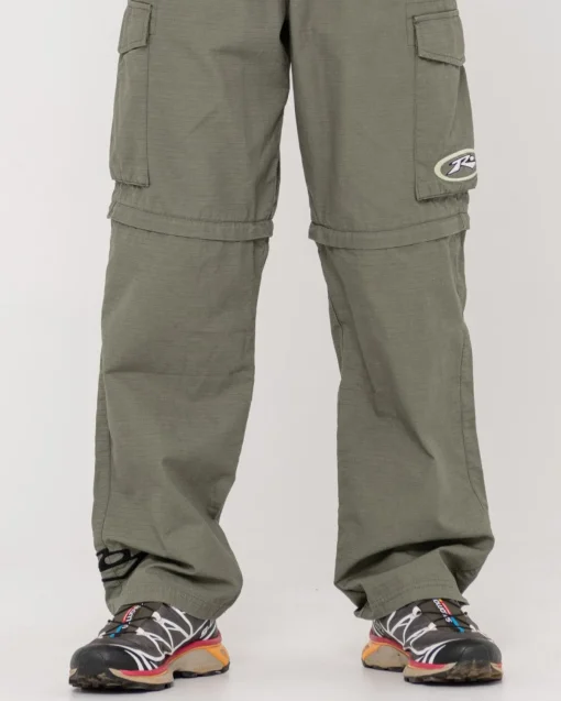 Rusty Transformer Ripstop Zip Off Cargo Pant | Mens Pants