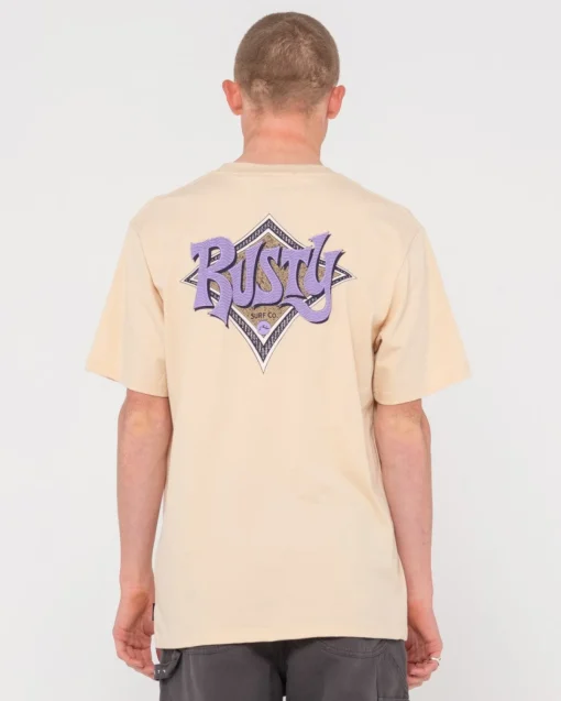 Rusty Twisted Diamond Short Sleeve Graphic Tee | Mens Graphic Tees 2 For