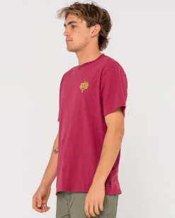 Rusty Twisted Diamond Short Sleeve Graphic Tee | Mens Tees