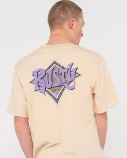 Rusty Twisted Diamond Short Sleeve Graphic Tee | Mens Graphic Tees 2 For