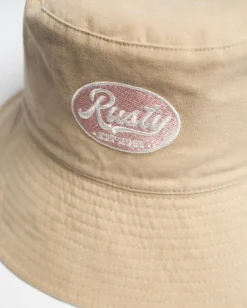 Rusty Vacay Time Reversible Bucket Hat | Womens Caps & Hats