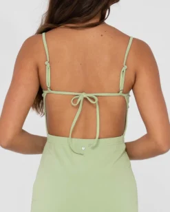 Rusty Vicky Side Split Slip Maxi Dress | Womens Maxi Dresses