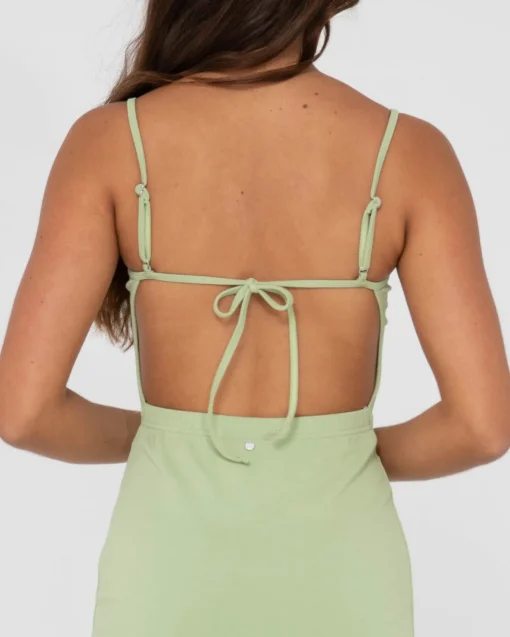 Rusty Vicky Side Split Slip Maxi Dress | Womens Maxi Dresses