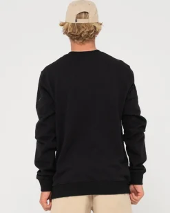 Rusty Vital Crew Fleece Boys | Kids Tops