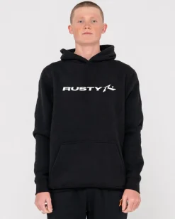 Rusty Vital Hooded Graphic Fleece | Mens Hoodies & Fleece