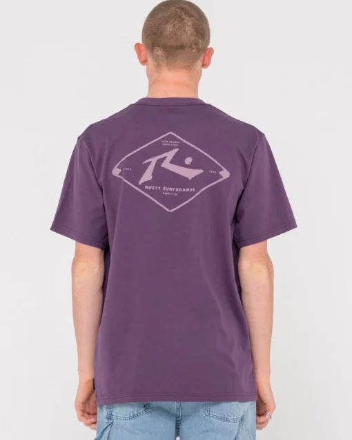 Rusty Wull Wolume Short Sleeve Tee | Mens Tees