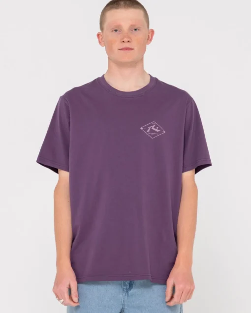 Rusty Wull Wolume Short Sleeve Tee | Mens Tees