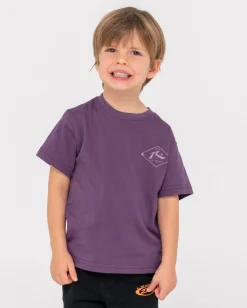 Rusty Wull Wolume Short Sleeve Tee Runts | Kids Tops