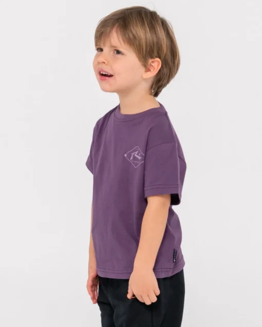 Rusty Wull Wolume Short Sleeve Tee Runts | Kids Tops
