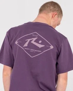 Rusty Wull Wolume Short Sleeve Tee | Mens Tees