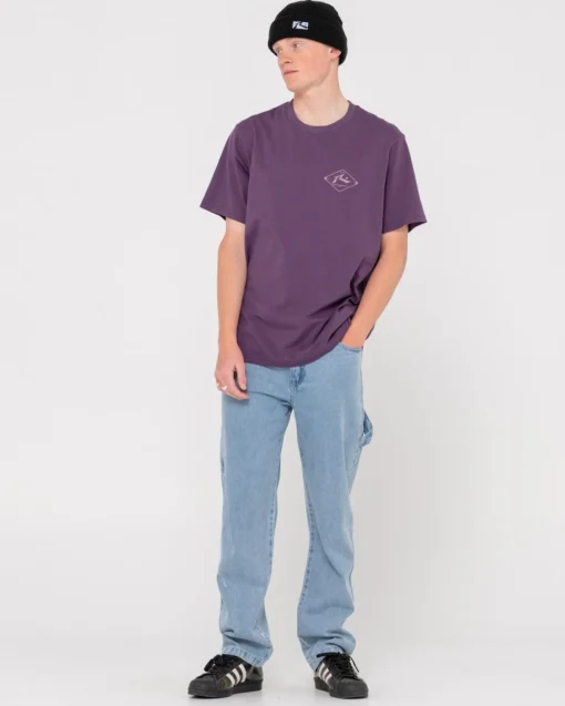 Rusty Wull Wolume Short Sleeve Tee | Mens Tees