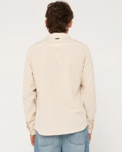 Rusty Yuma Linen Long Sleeve Shirt | Mens Shirts